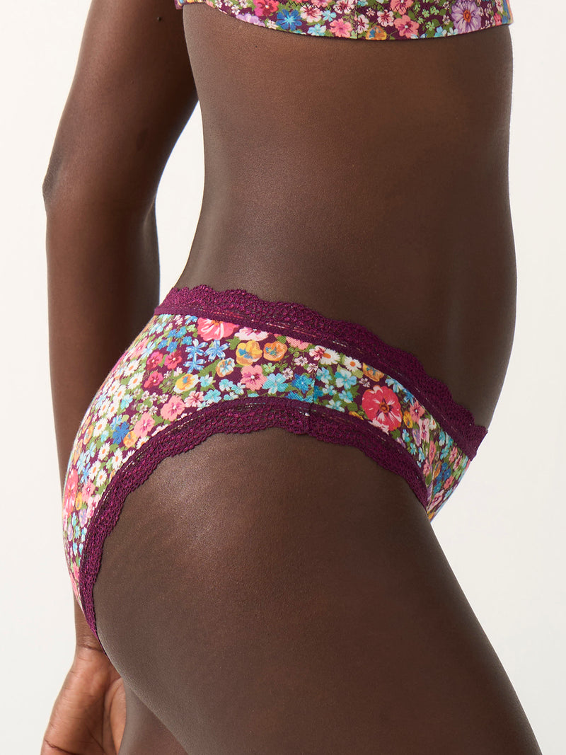 The Original Knicker Four Pack - Pansy Pop