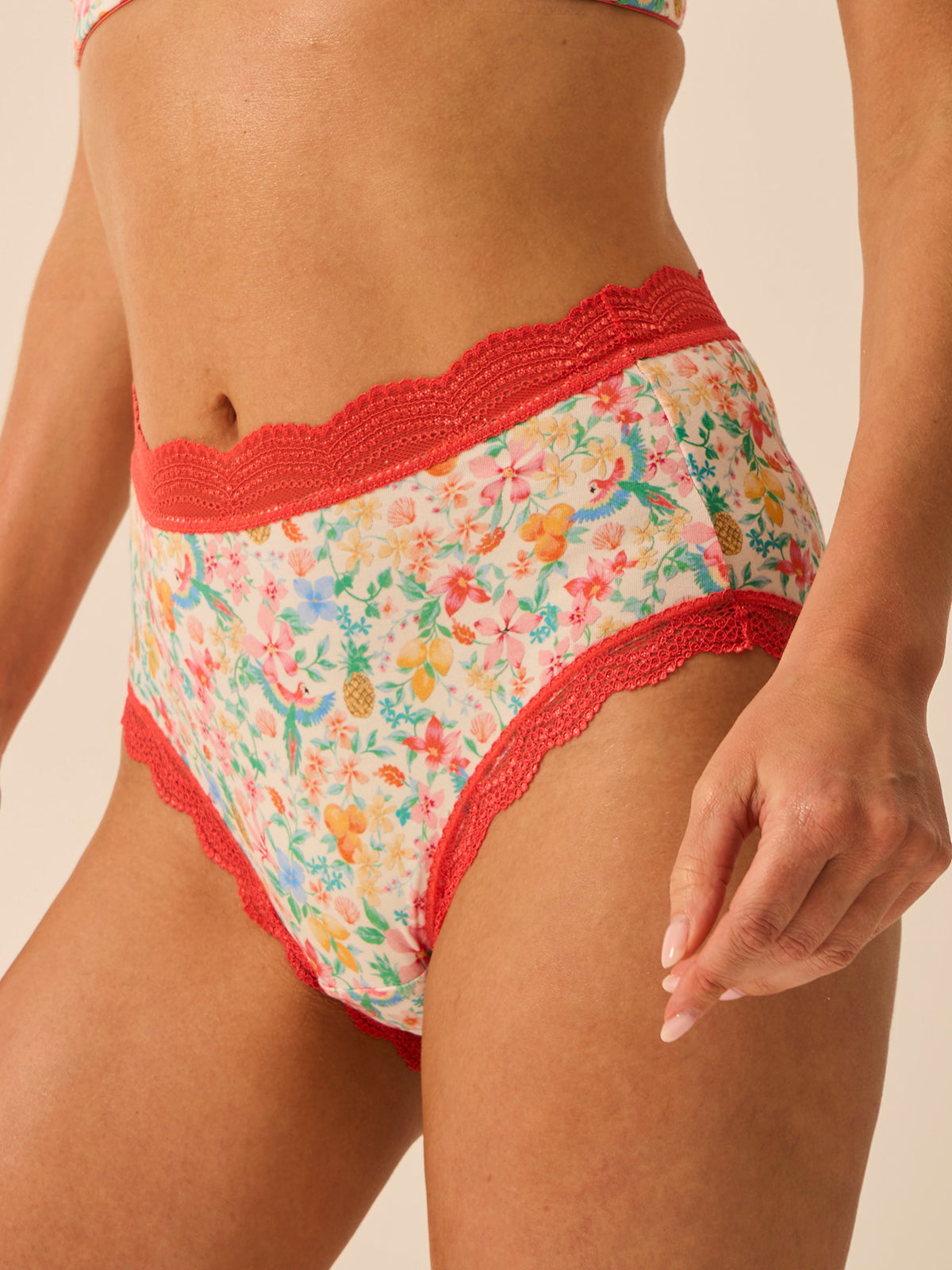 High Rise Knicker - Paradise Found