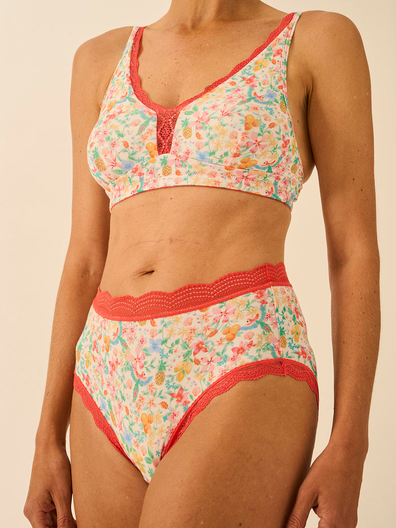 Lace Plunge Bra - Paradise Found