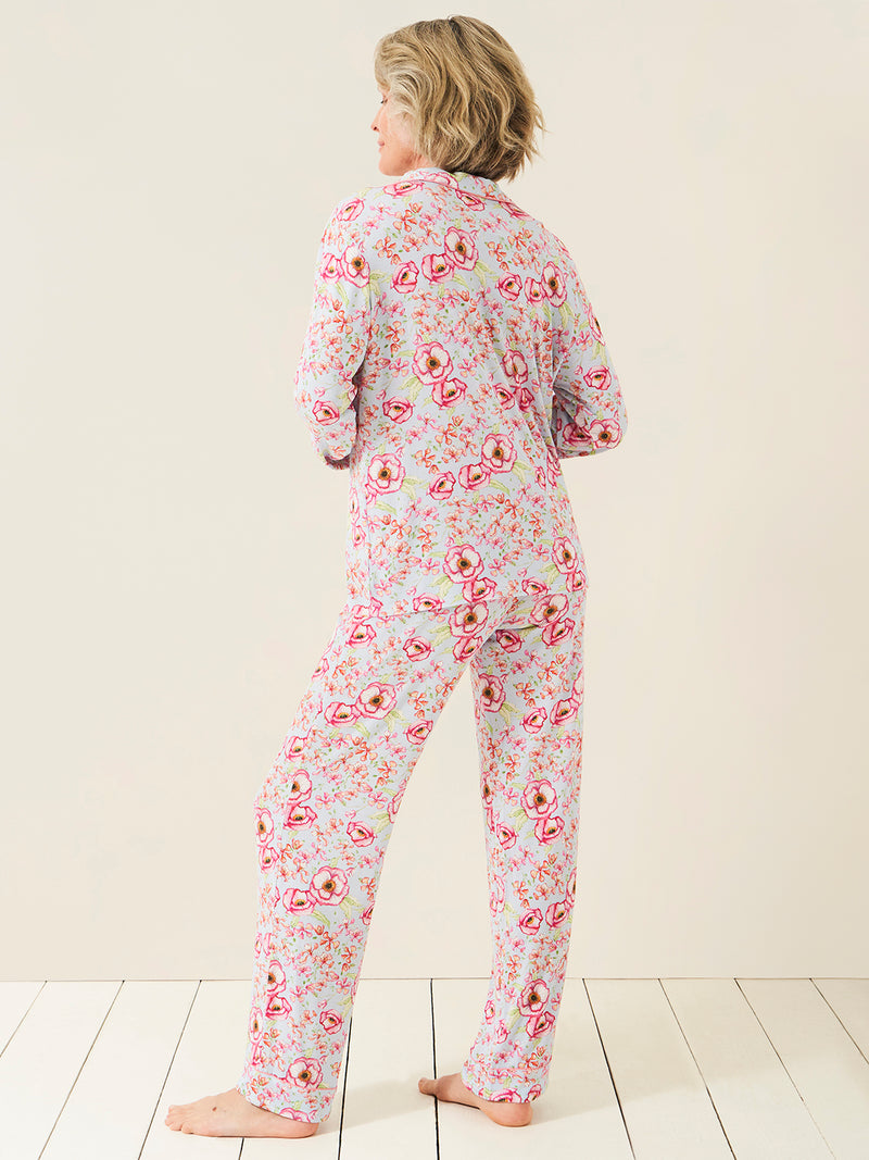 Long Pyjama Set - Pastel Poppy Charming Garment Enterprises Co