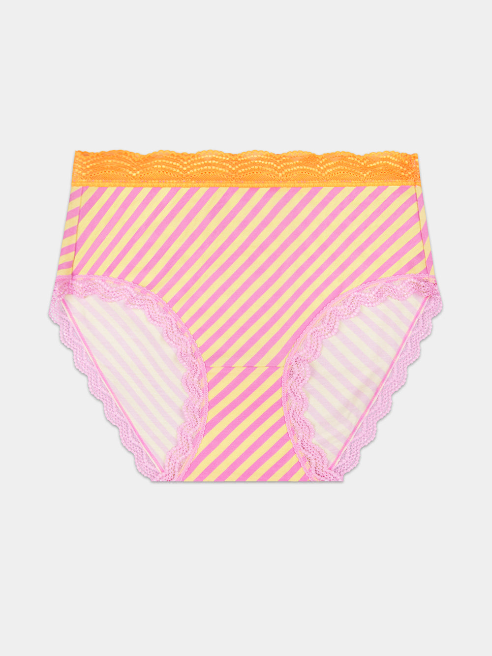 High Rise Knicker - Pick N Mix Stripe Wholegood Inter-United Ltd