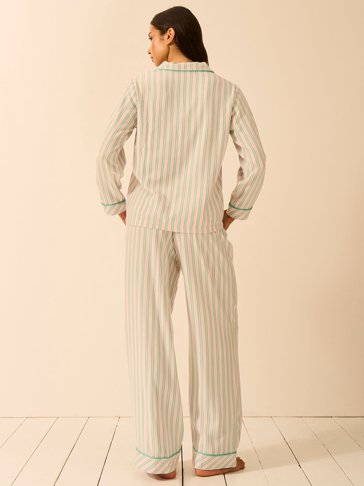 Soft Brushed Woven Pyjama Bottoms - Lady Garden