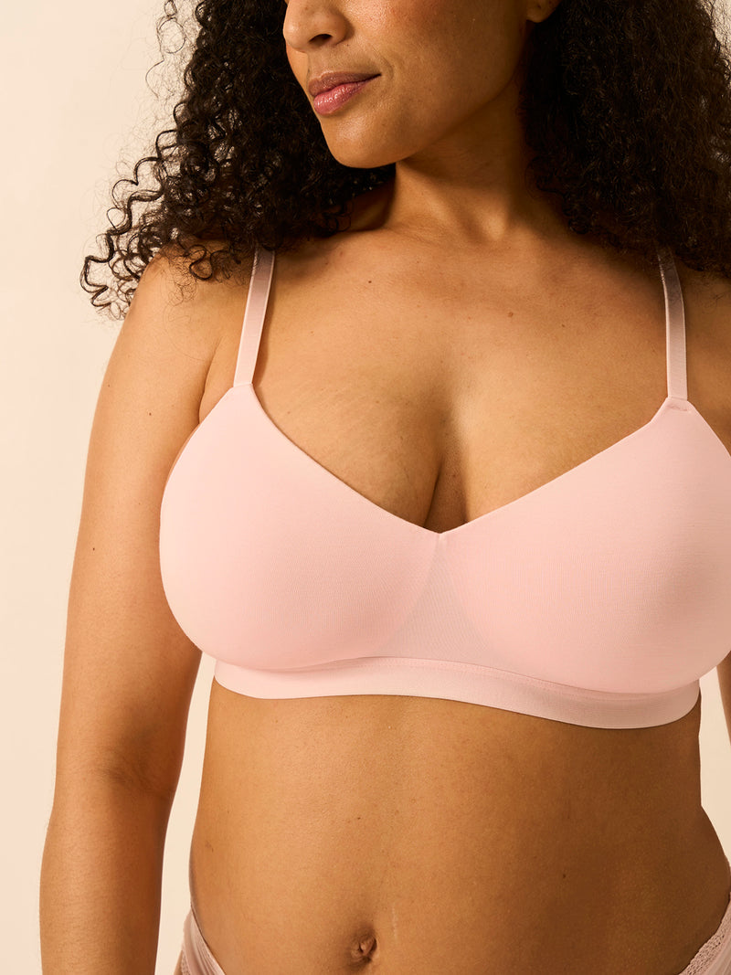 Smooth Sculpt Padded Bra - Pink-a-boo