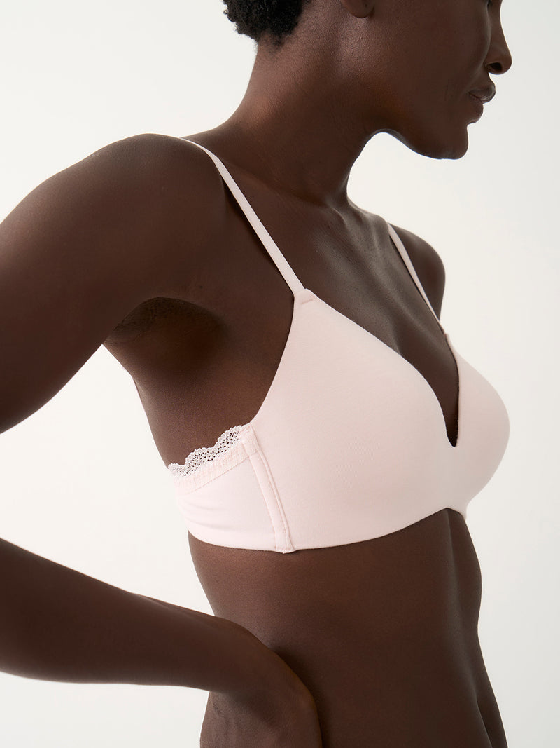 Smooth Demi Bra - Pink-a-Boo
