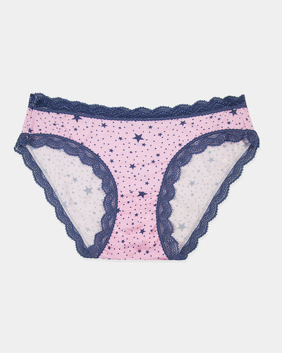 The Original Knicker - Pirouette with Indigo Stars Stripe & Stare