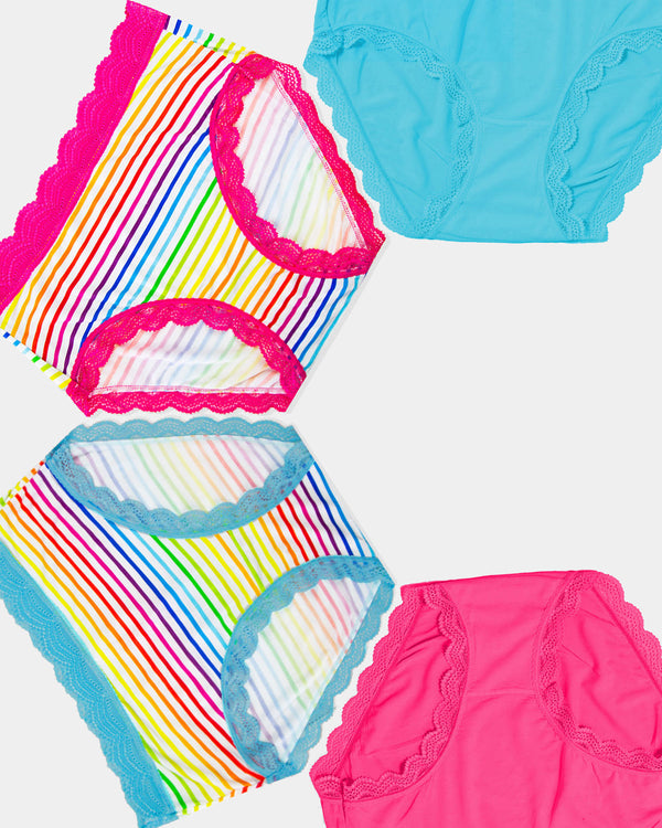 Print High Rise Knickers – Stripe & Stare