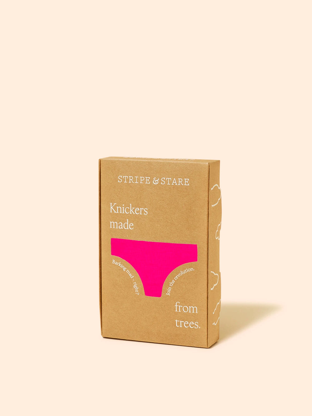 The Original Knicker - Raspberry and Neon Mint