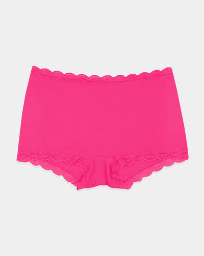 Hipster Knicker - Raspberry Stripe & Stare