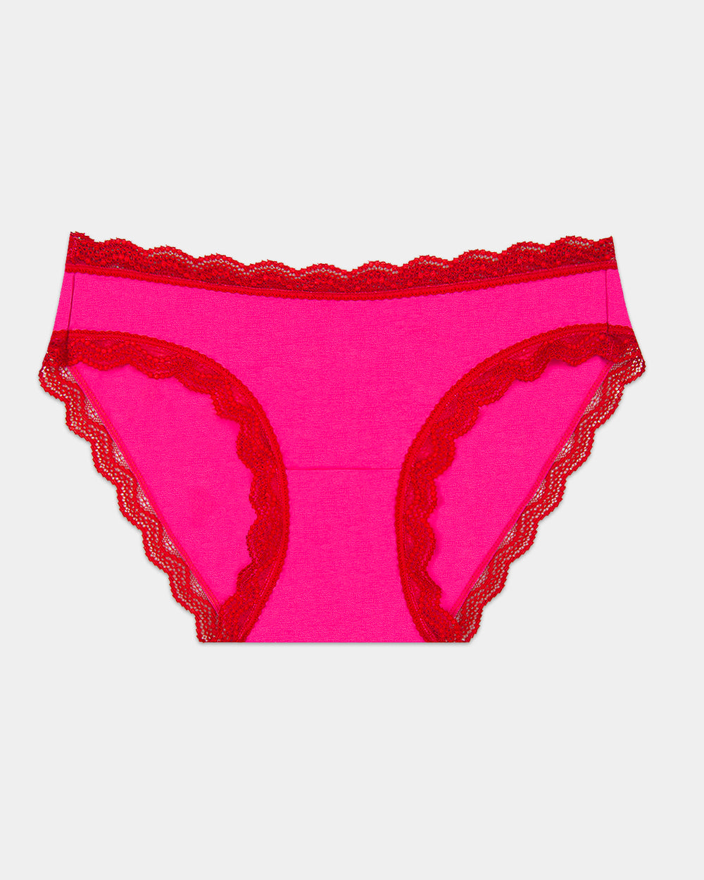 The Original Knicker - Raspberry and Scarlet Stripe & Stare