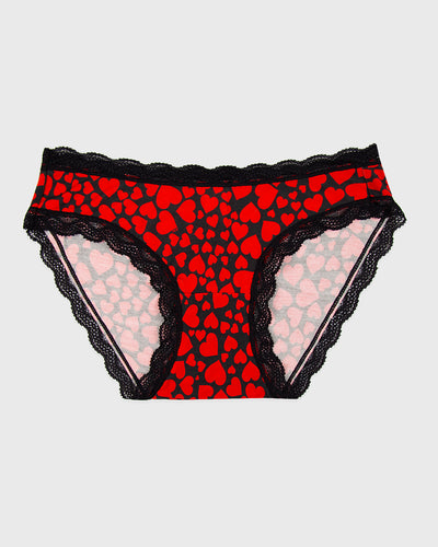 The Original Knicker - RIXO Loveheart Stripe & Stare