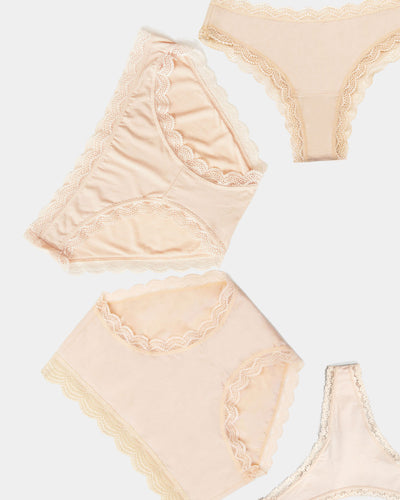 The Discovery Knicker Pack - Sand Stripe & Stare®