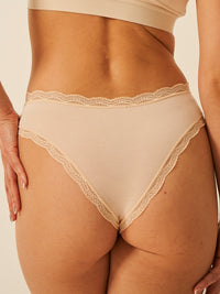 Brazilian Knicker - Sand Charming Garment Enterprises Co