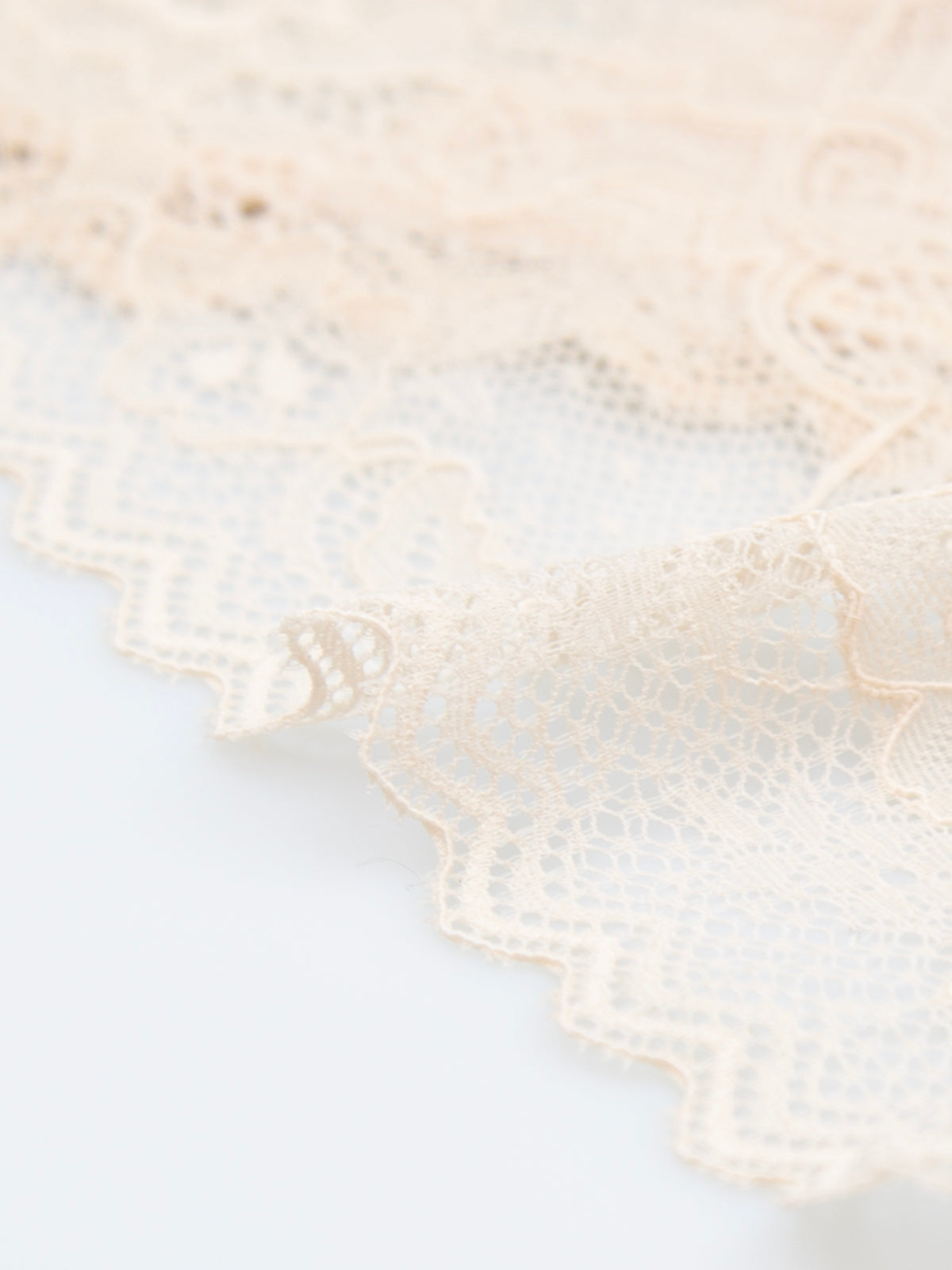 Eco Lace High Rise Knicker - Sand Hop Lun Limited