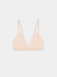 Triangle Lace Bra - Sand Wholegood Inter-United Ltd