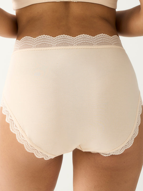 High Rise Knicker - Sand