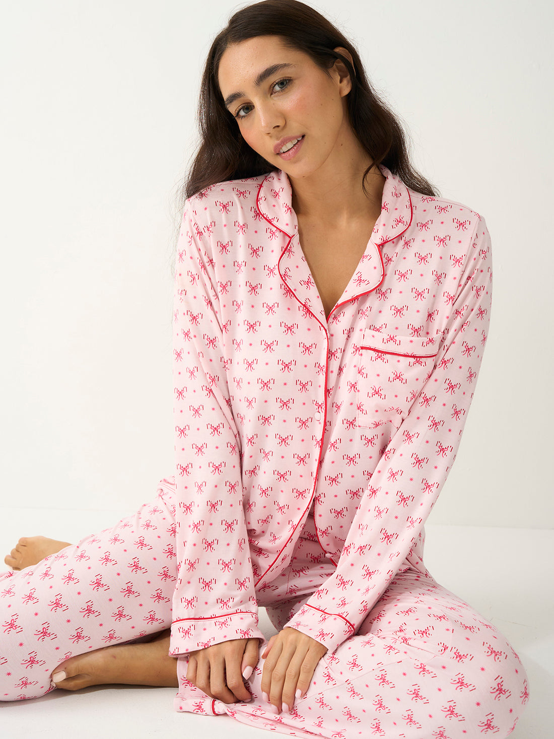 Long Pyjama Set - Santa Baby