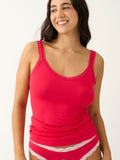 Lace Cami - Lipstick Red