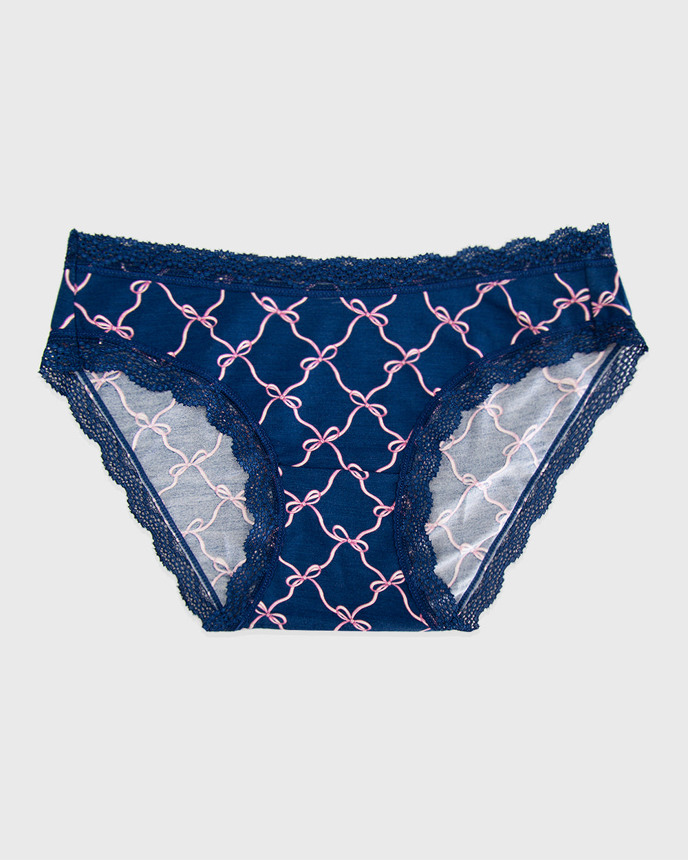 The Original Knicker - Midnight Bow Stripe & Stare