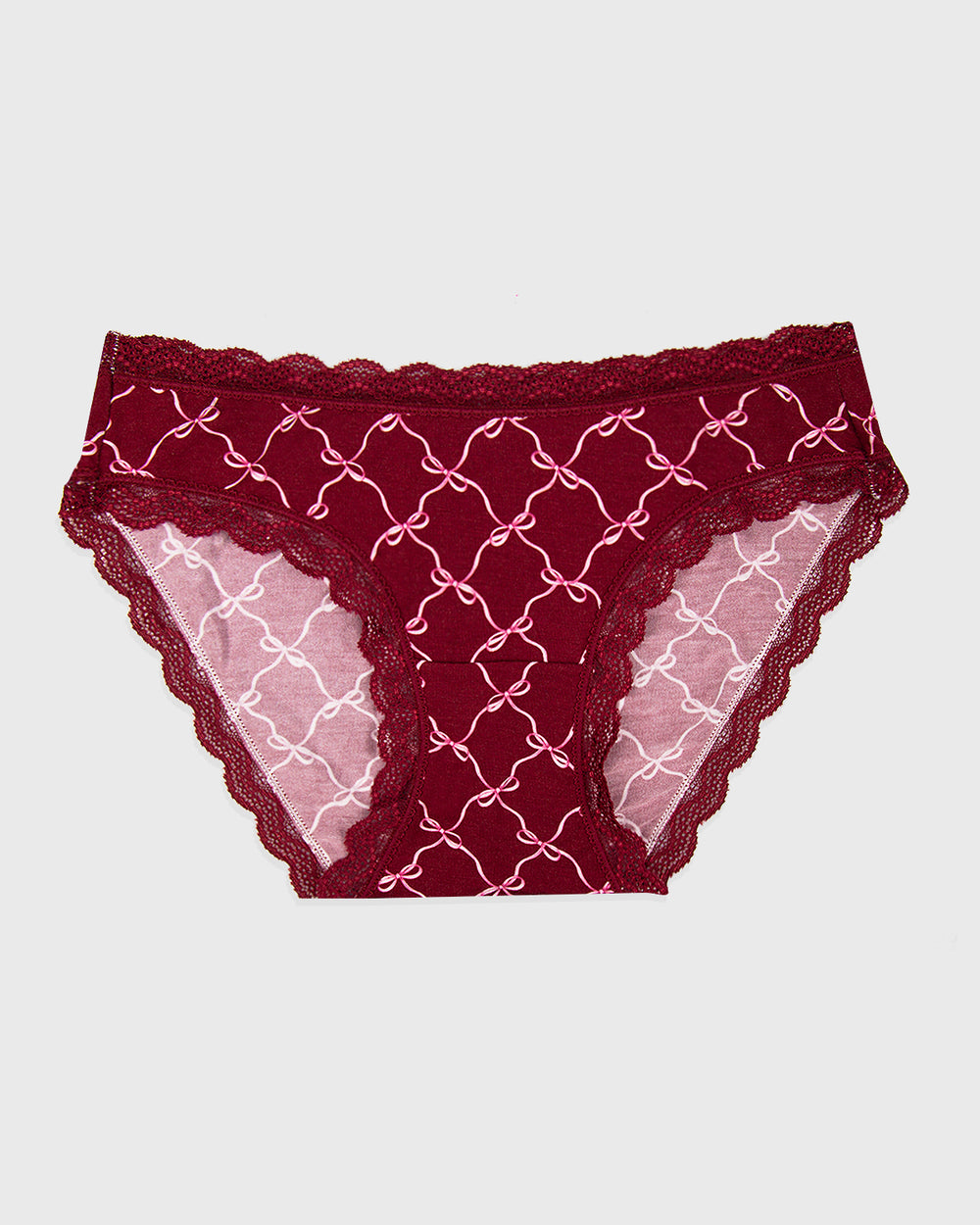 The Original Knicker - Rouge Bow Stripe & Stare