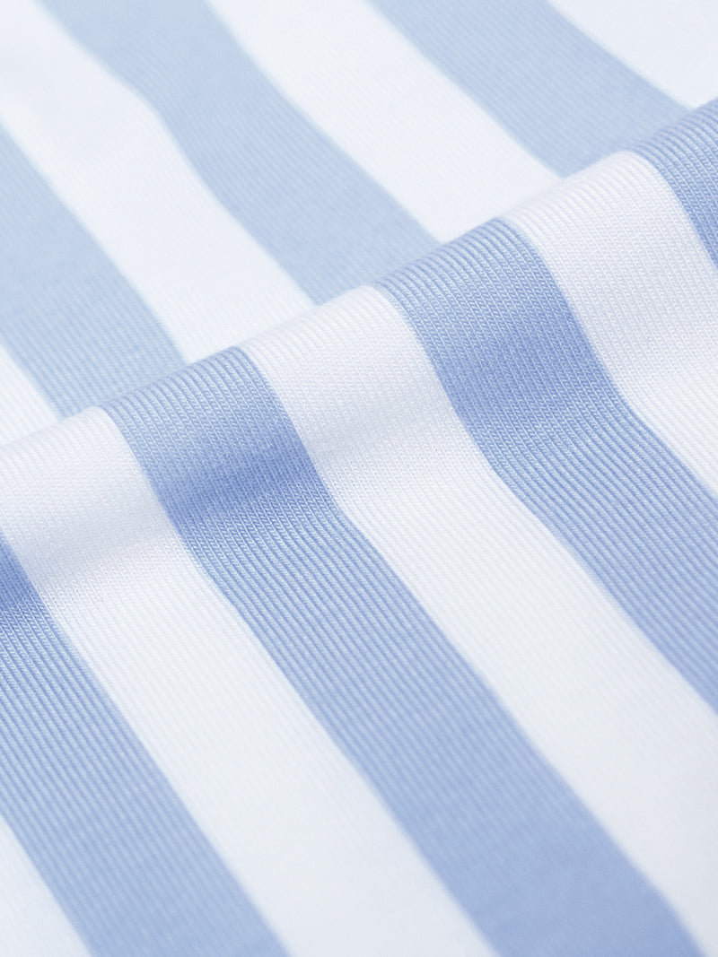 Short Pyjama Set - Serenity Stripe