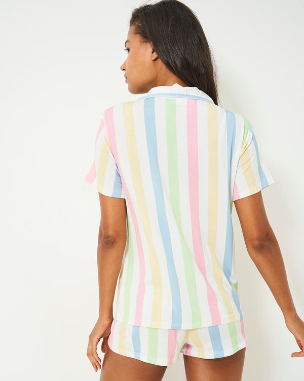 Striped Pyjamas Pattern Print Pyjamas – Stripe & Stare