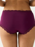 Shortie Knicker - Black Cherry