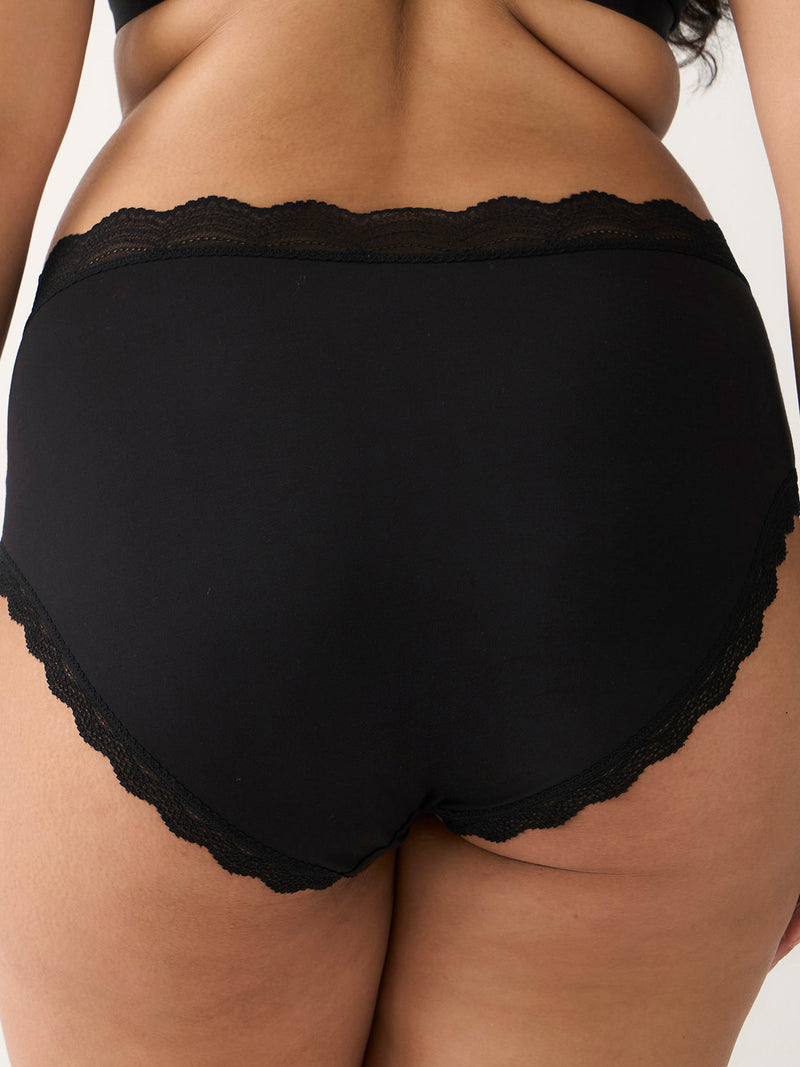 High Rise Knicker - Black