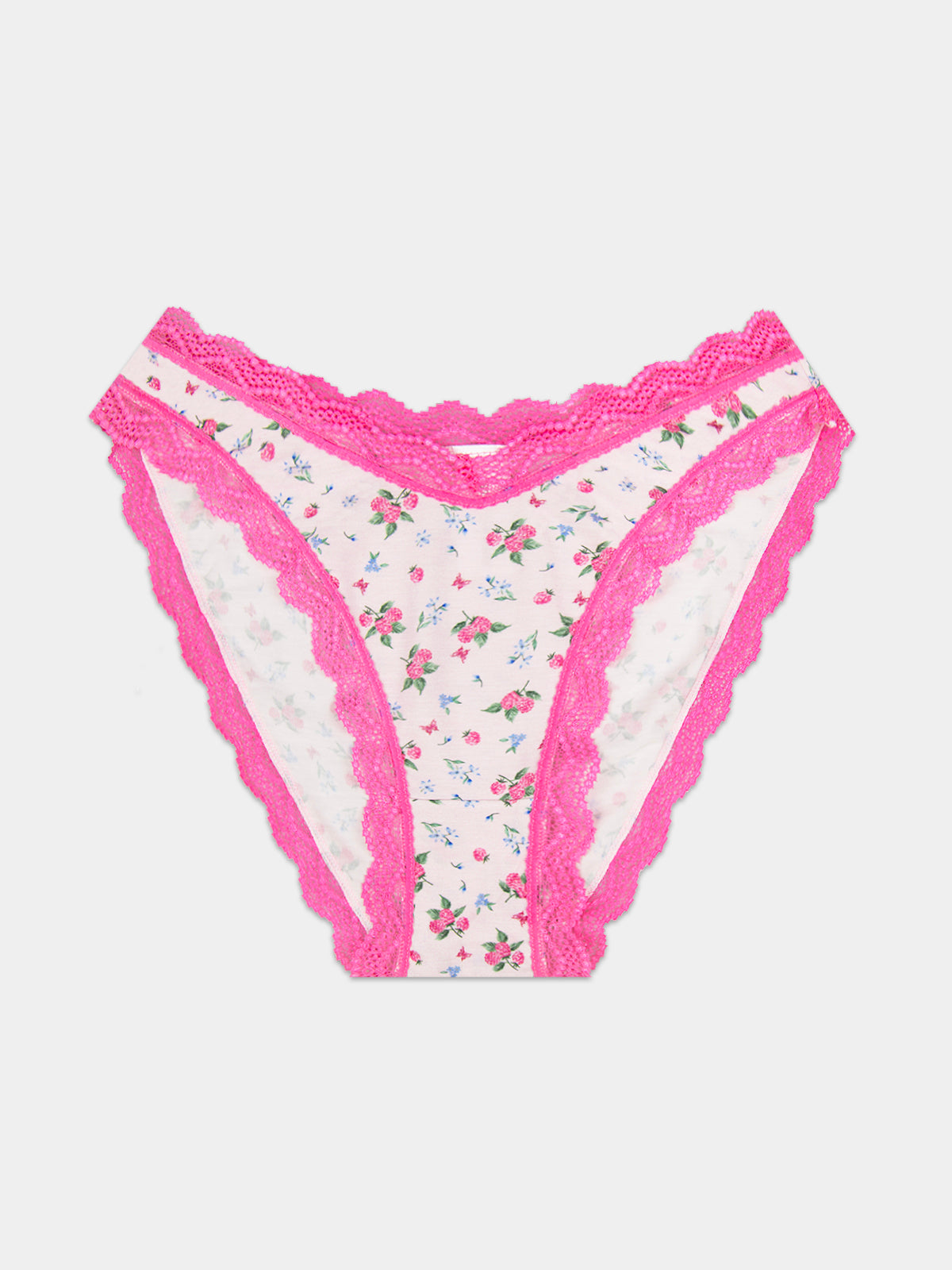 Dipped Tanga Knicker - Summer Raspberry Charming Garment Enterprises Co