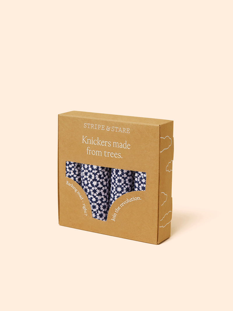 The Original Knicker Four Pack - Mosaic Nights