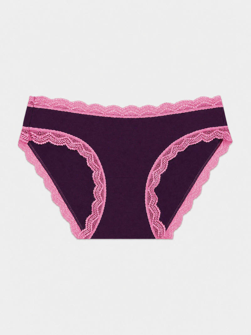 The Original Knicker - Black Cherry & Pink Pop