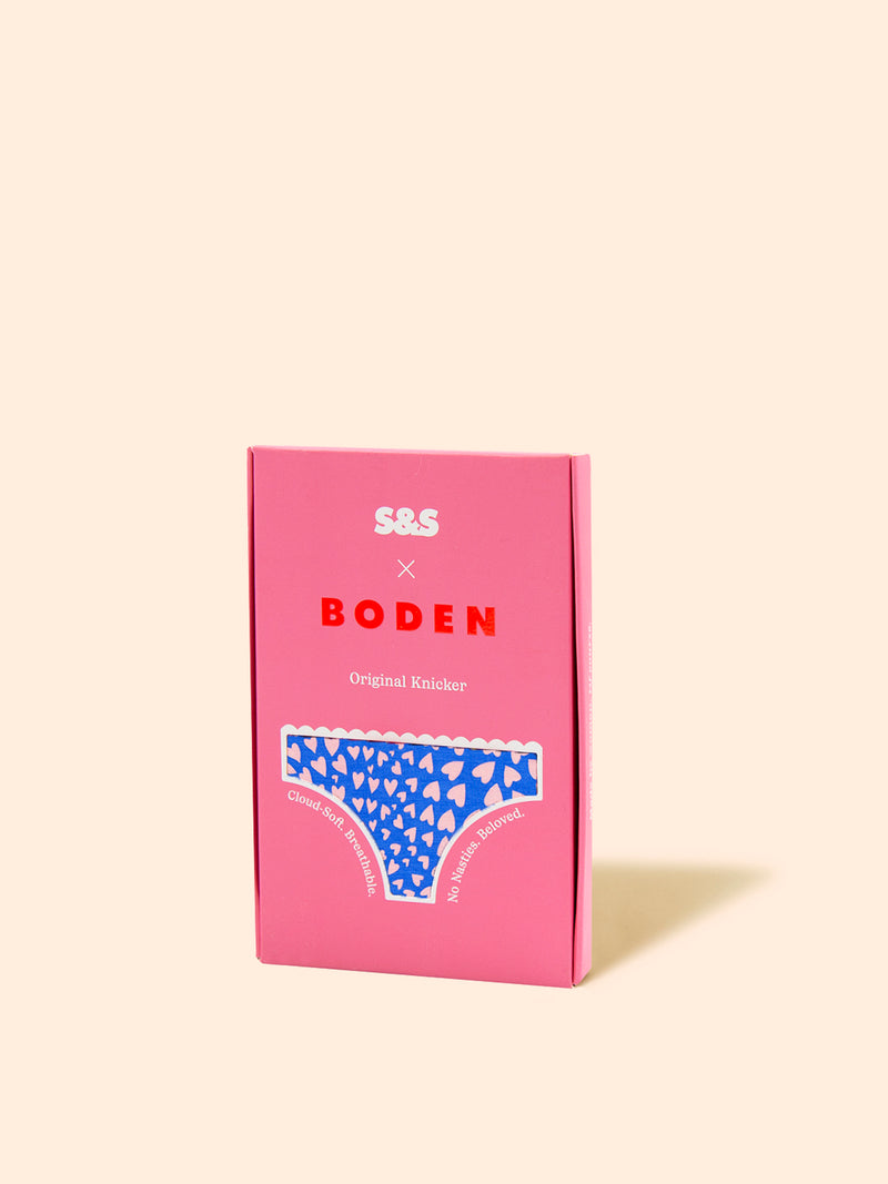 The Original Knicker - Boden x S&S Hearts