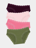 The Original Knicker Four Pack - Black Cherry & Olive