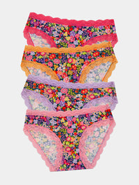 The Original Knicker Four Pack - Botanical Bloom