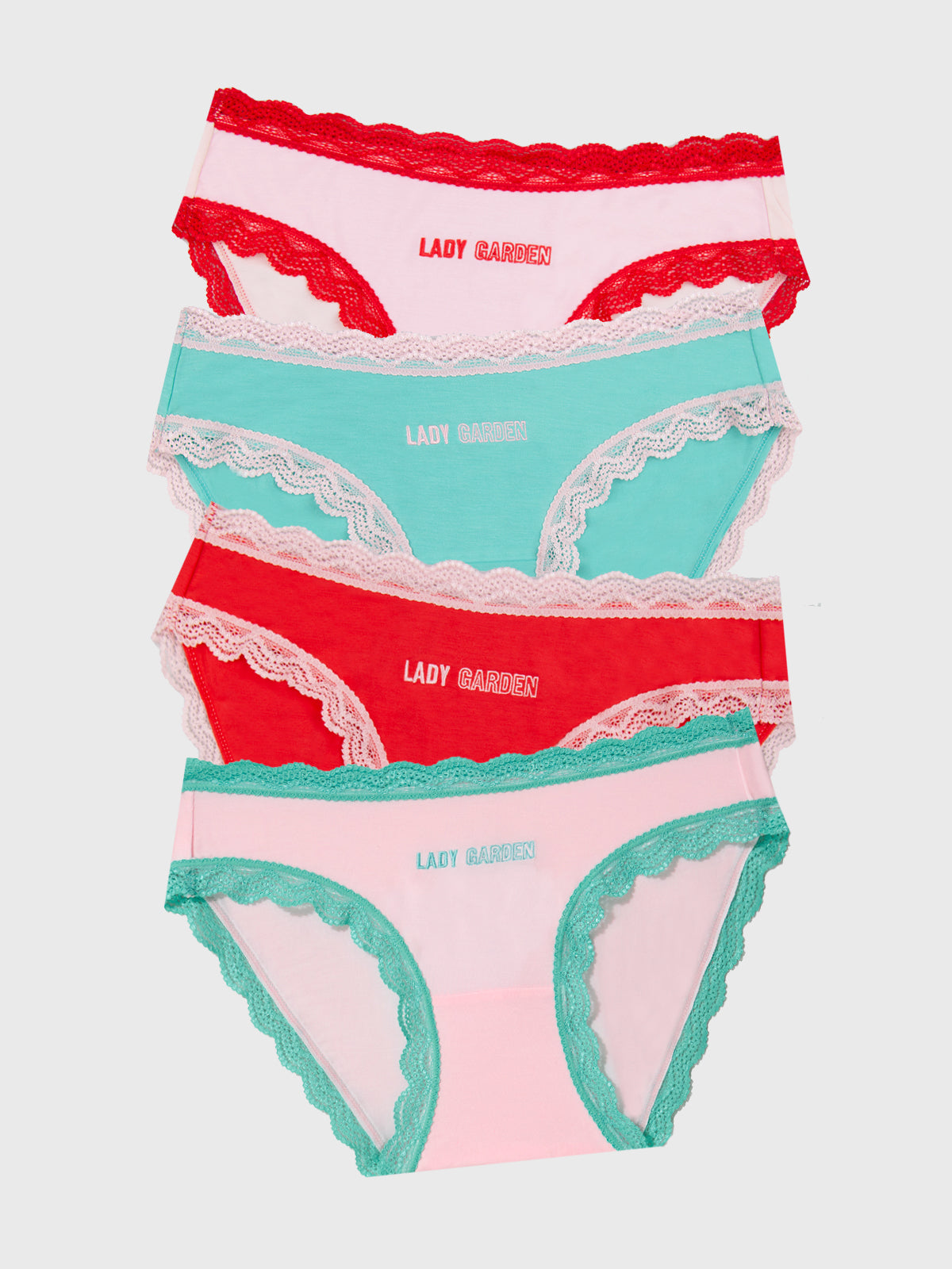 The Original Knicker Four Pack - Lady Garden