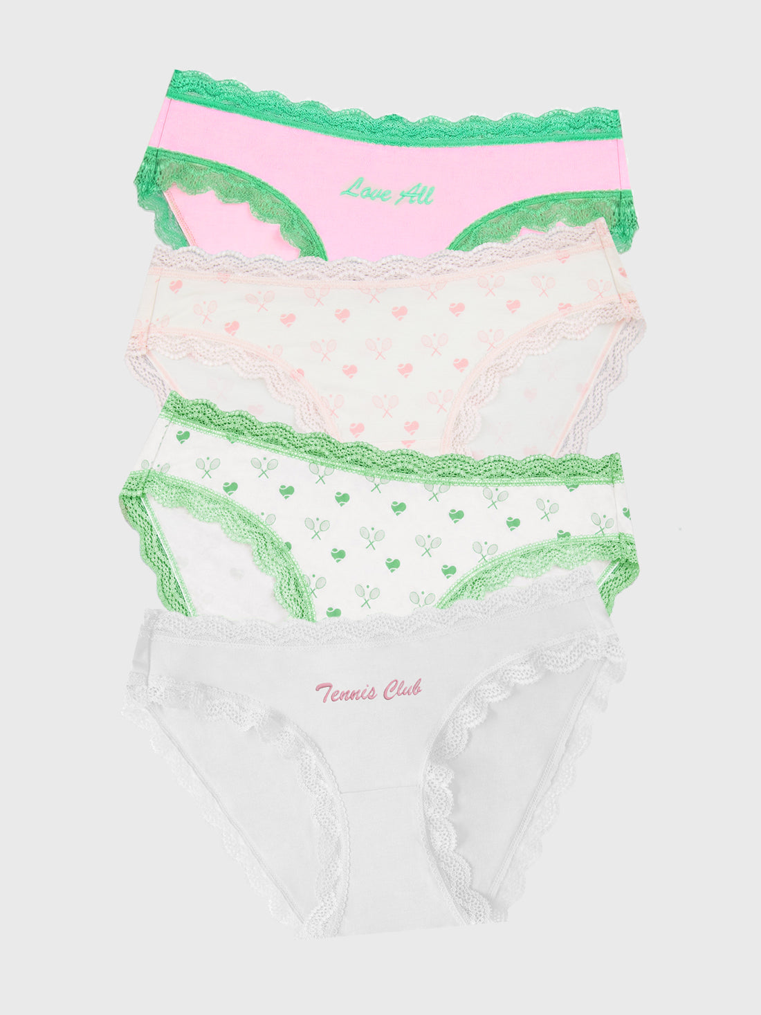 The Original Knicker Four Pack - Tennis Club