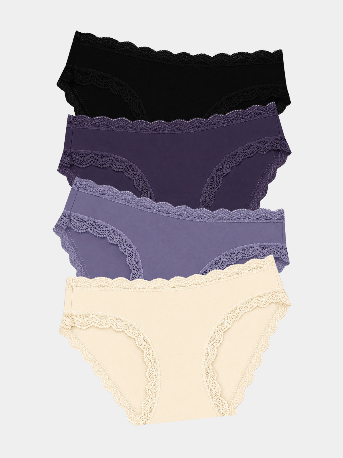 The Original Knicker Four Pack - Night Fog