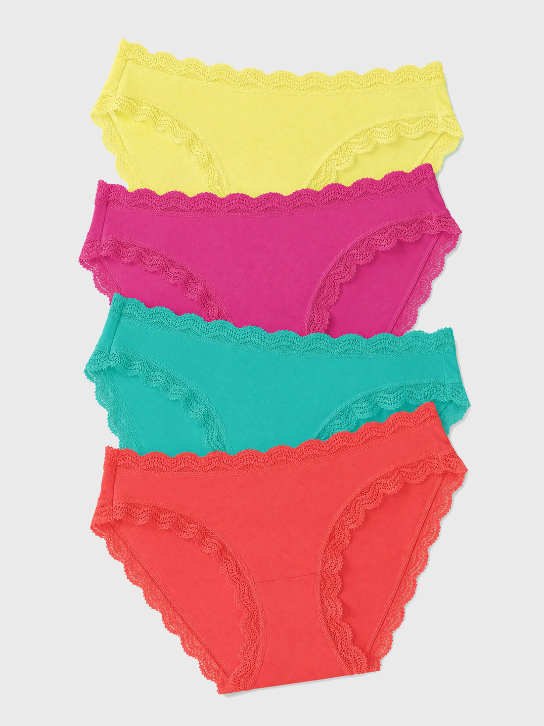 The Original Knicker Four Pack - Paradise Brights