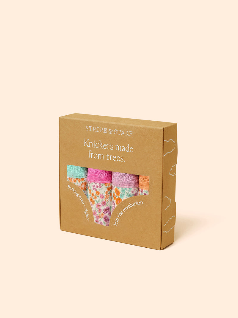 The Original Knicker Four Pack - Sweet Posy