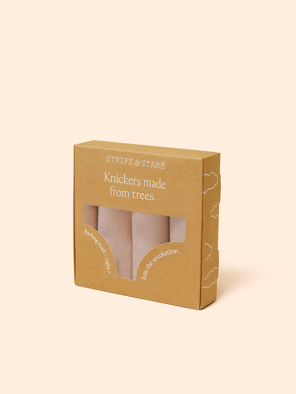 The Original Knicker Four Pack - Latte