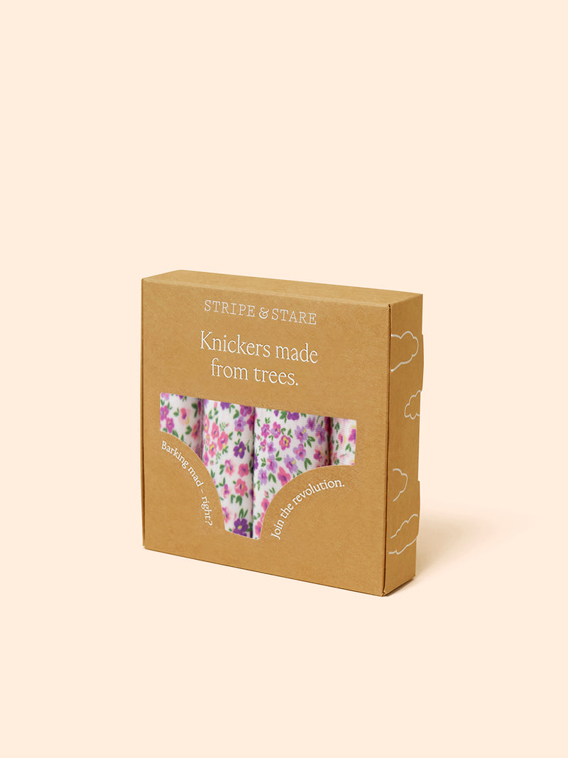 The Original Knicker Four Pack - Lavender Haze