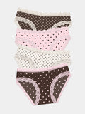 The Original Knicker Four Pack - Neapolitan Polkadot
