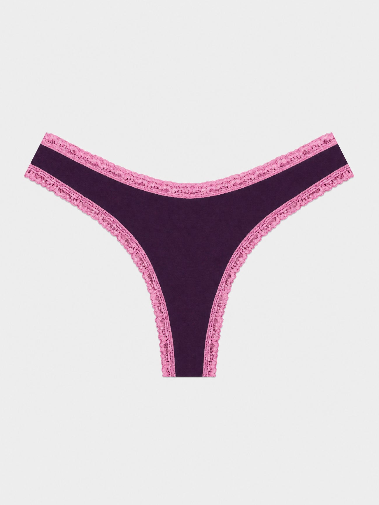 Thong - Black Cherry & Pink Pop