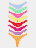 Thong Eight Pack - Days of the Week