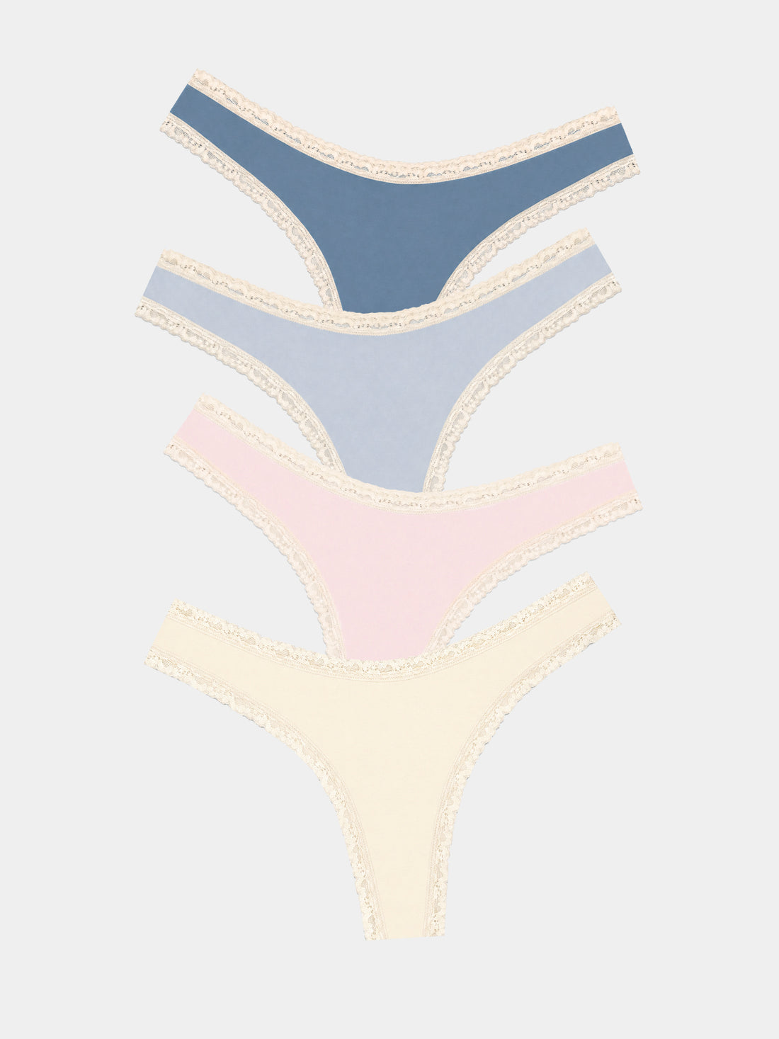 Thong Four Pack - Icon Contrasts