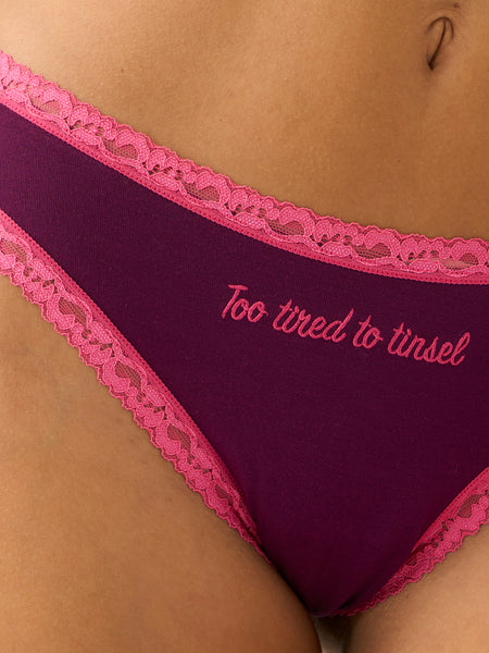 Thong - Too Tired Too Tinsel