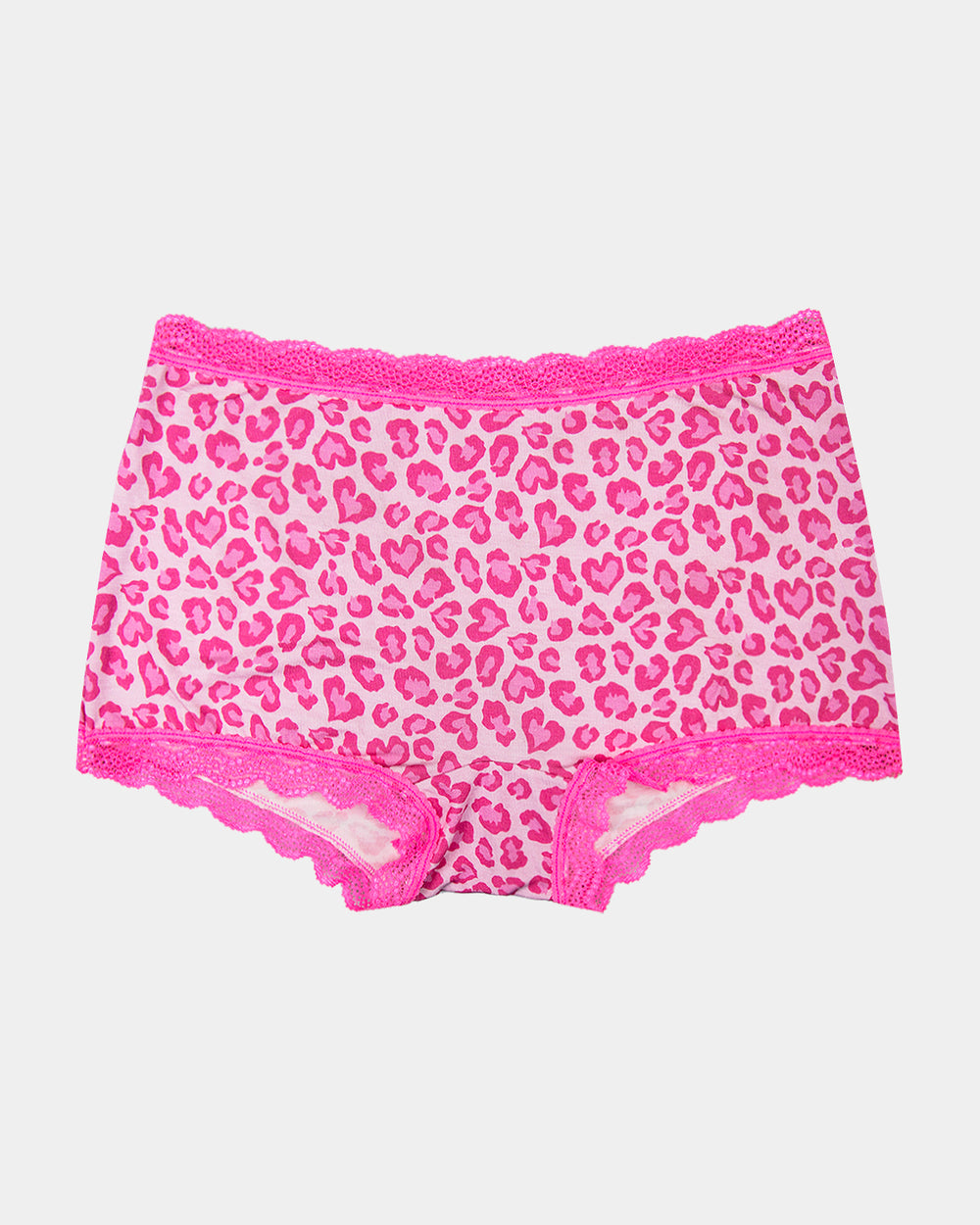 Hipster Knicker - Vibrant Pink Leopard | TENCEL™ Underwear – Stripe & Stare