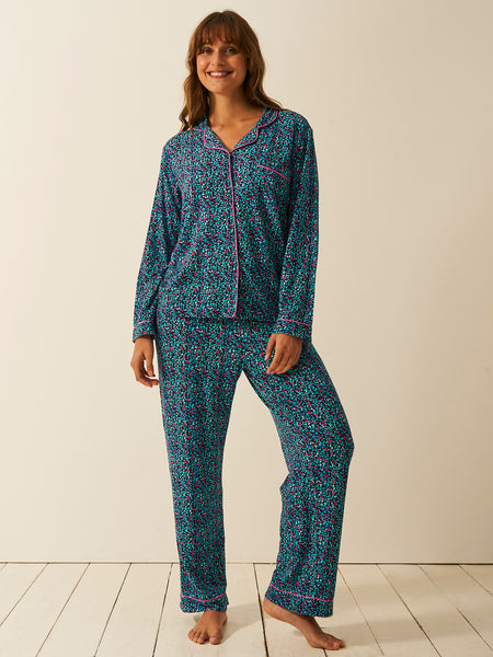 Long Pyjama Set - Winter Berry