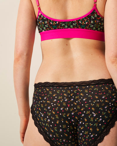 The Original Knicker - Rosebuds Stripe & Stare