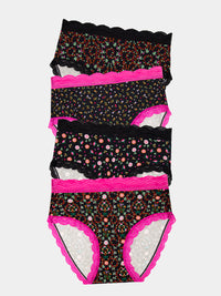 High Rise Knicker Four Pack - Winter Garden Wholegood Inter-United Ltd