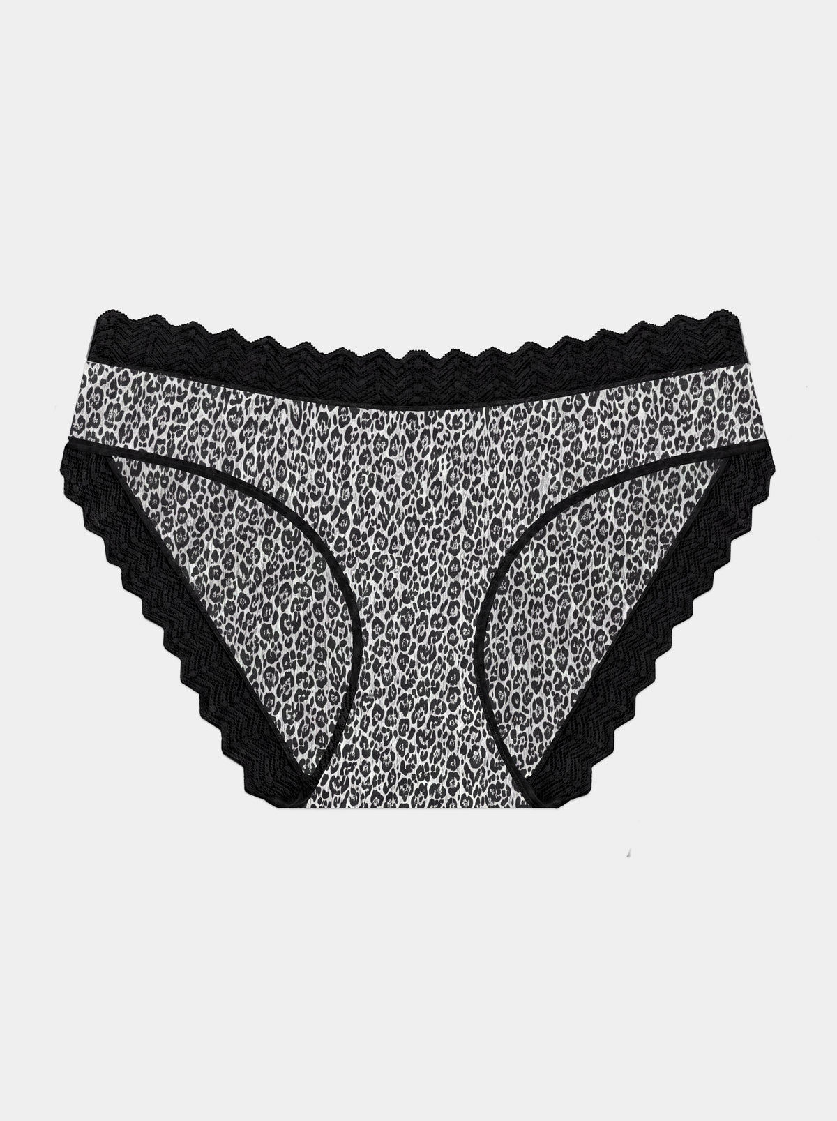 ZigZag Lace Original Knicker - Leopard